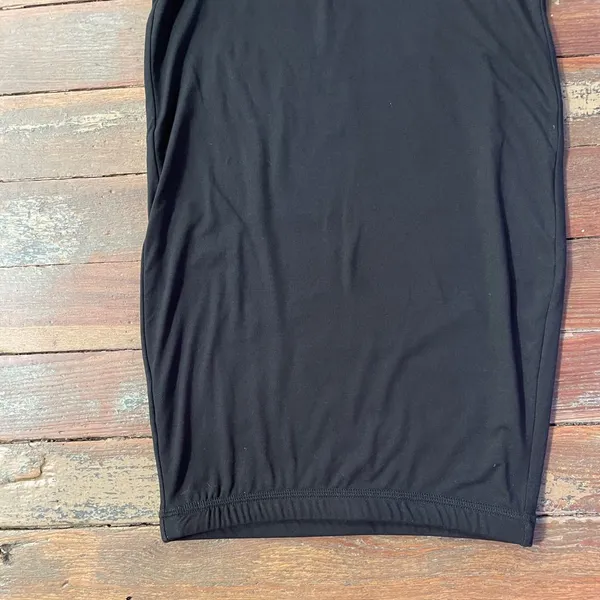 Naked Wardrobe The Hourglass Bare Double-Lined Black Pencil Maxi Skirt Sz S💚🎀 - Image 4