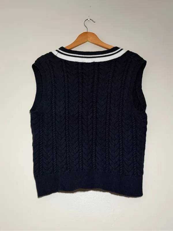 Beyond Yoga The Cable Knit Sweater Vest - Image 6