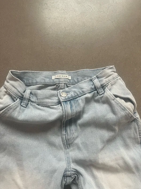 pacsun mid rise baggy cargo jeans - Image 3