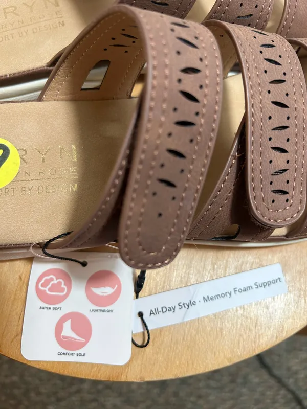 Taryn Rose New women's leather sandals.?Size 8.5. $33. - Image 6