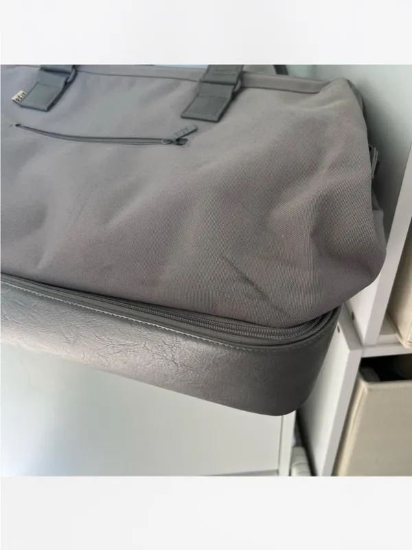 BEIS The Convertible Weekender Bag in Grey Gray - Image 5