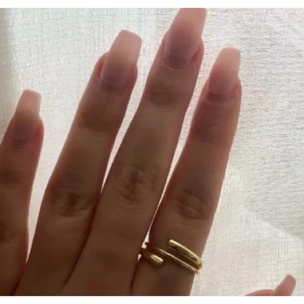 *NEW Coil‎ Ring Gold Plated Sterling Silver - Image 11