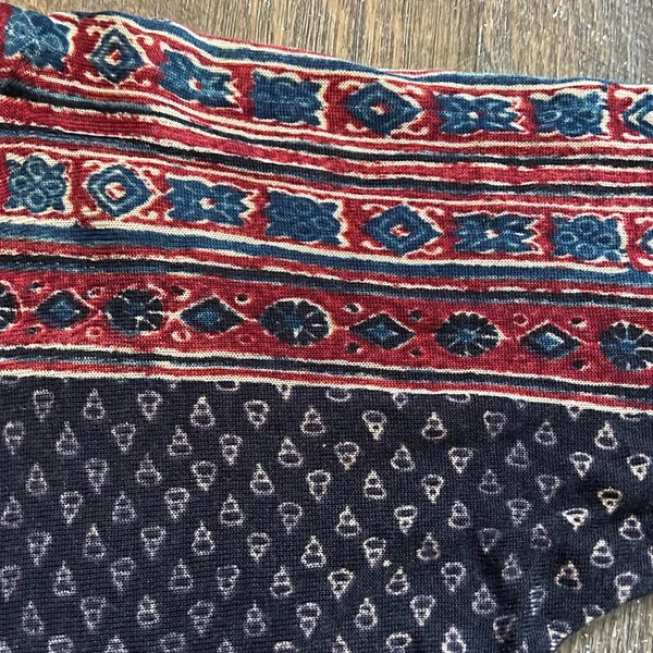 Ralph‎ Lauren Navy and Red Patterned Sweater - Image 4
