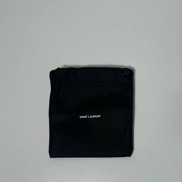 Saint Laurent YSL Accessories Jewelry Bracelet Ring Necklace Earrings Dustbag - Image 2