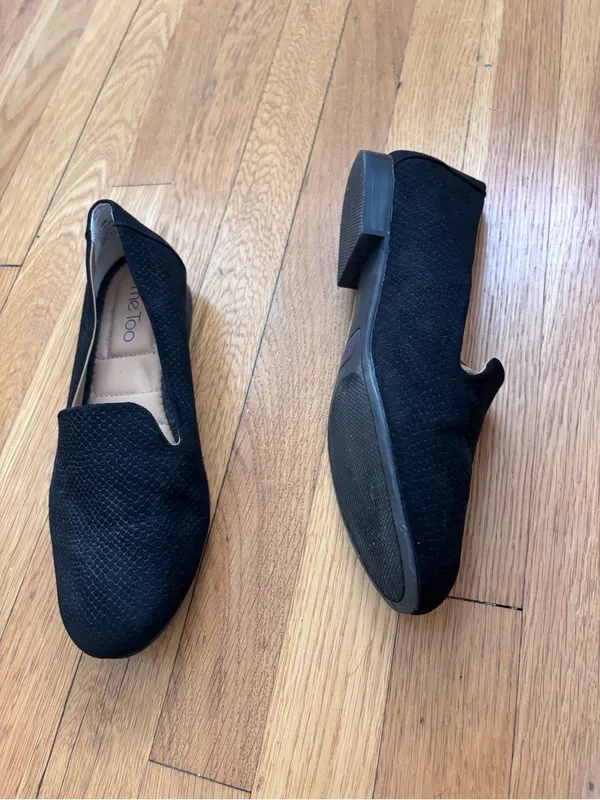 Me Too Yale Loafers Black 10 M Good Condition - Image 4