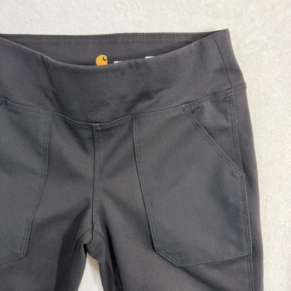 Carhartt S Rugged Flex Utility Legging Black High Rise Workwear Fitted‎ Winter - Image 2