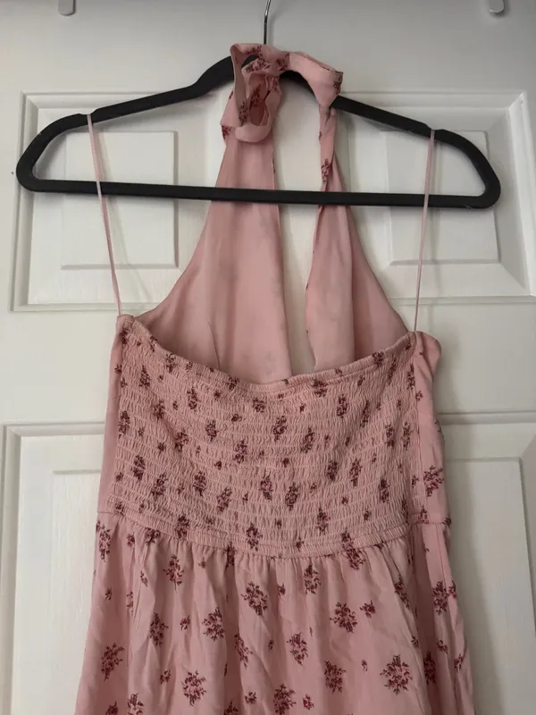 Aeropostale Maxi Halter Printed Dress - Image 4
