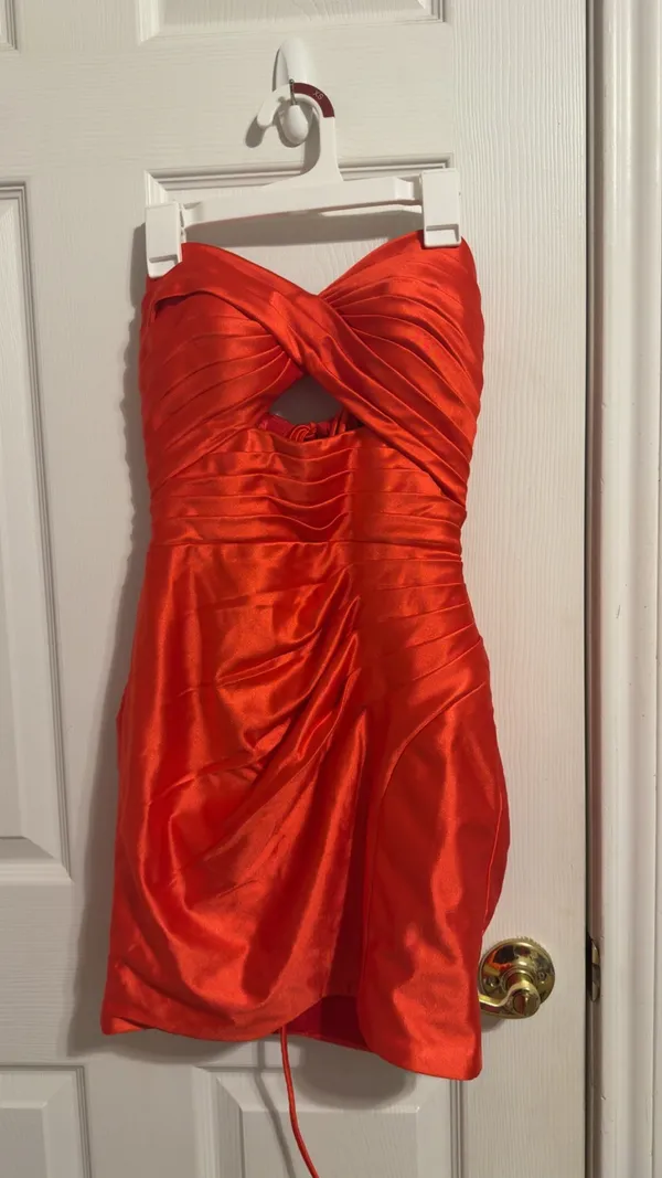 Red Stacees dress Size 0 - Image 2