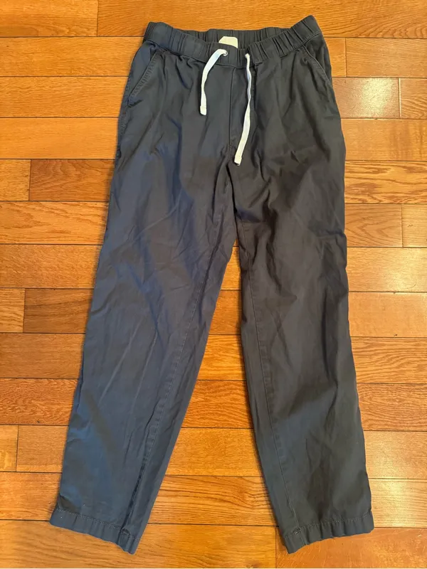 Pact Organic Cotton Jogger Pants – Charcoal Gray, Size Small - Image 2