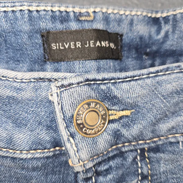 Silver Jeans Women's Blue Denim Jeans - Image 3