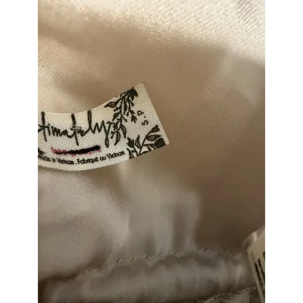 Free People Intimately‎ Satin Milkmaid Open Back Coquette Top Fairy Festival - Image 4