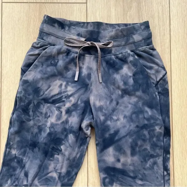 Lululemon Ready to Rulu Jogger 29" Diamond Dye Lunar Rock True Navy Size 2 Pants - Image 6