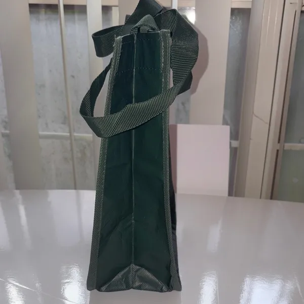 lululemon athletica Green and Black Logo Reusable Tote - Image 2