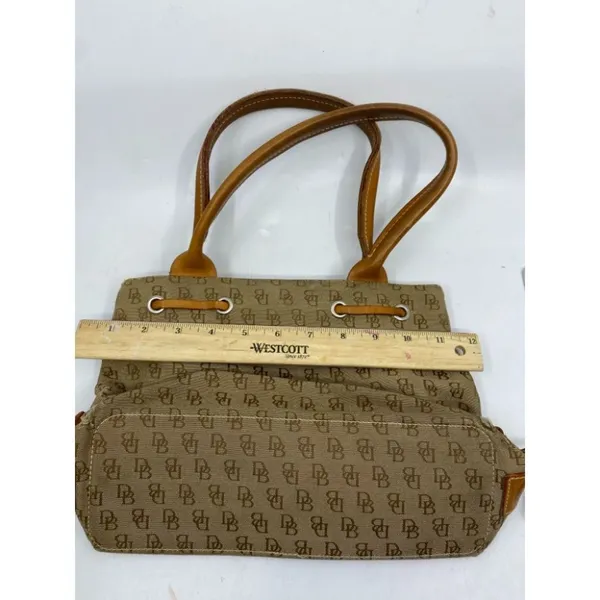 DOONEY & BOURKE Tan Brown Mini Bag - Image 8