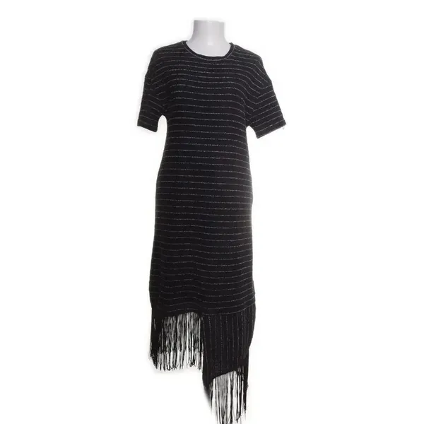 ✨ZARA Trafaluc Knit Fringe Striped Midi Tee Sz Small Dress✨ - Image 4
