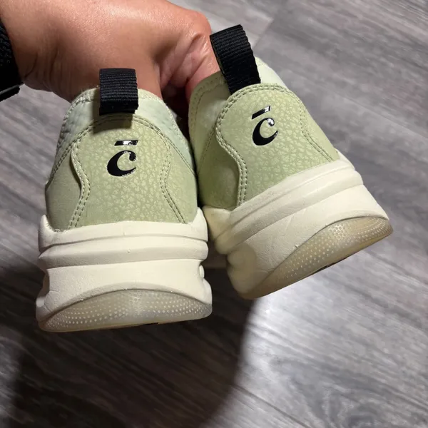 Clove Classic Sage Green Water Resistant Nursing Sneakers Unisex W10/M8.5 - Image 10