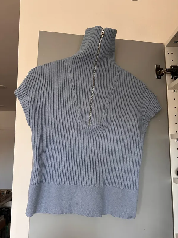 Varley Rory Half Zip knit Ashley blue  - Image 11