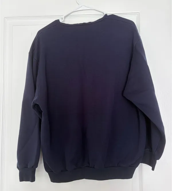 Vintage Italia Navy Crewneck - Image 2