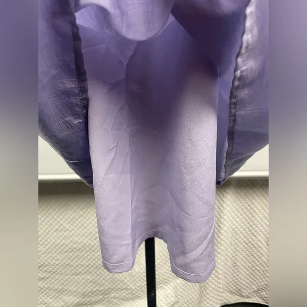 Eloquii Plus Size‎ Heirloom Lilac Y2K Halter Mini Tunic Dress - Image 7