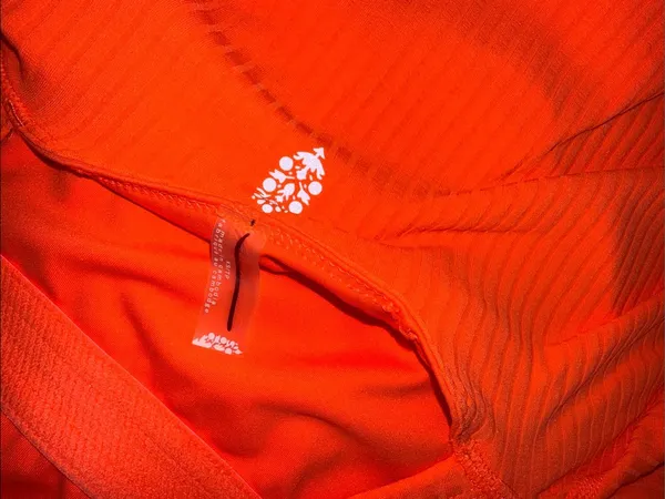 NWOT Free People Movement Kiss My Ace Tennis Dress Neon Coral XS - Image 4