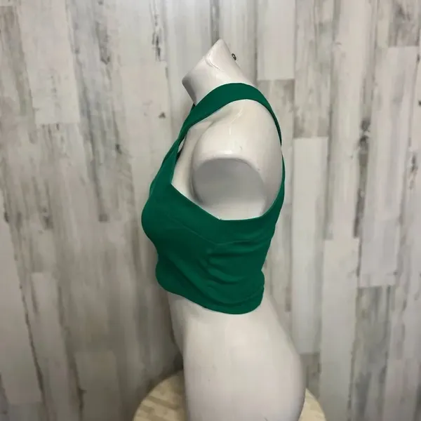 Green crop top Green - Image 2