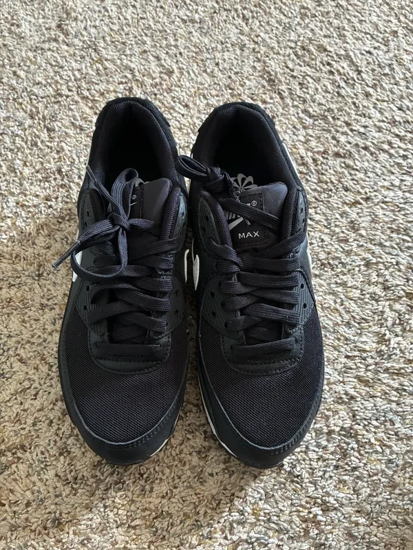 Nike Air Max Sneakers Black White - Image 3