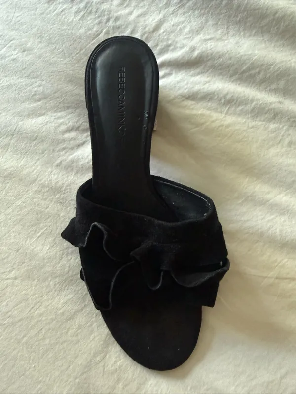 Rebecca Minkoff Isabelle Slide heeled Sandal mules - Image 2
