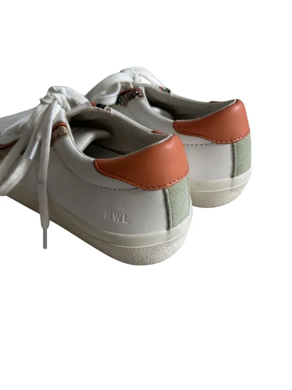 MADEWELL Women's Ruffle Leather Trainers Sneakers Size 7.5 - Image 9