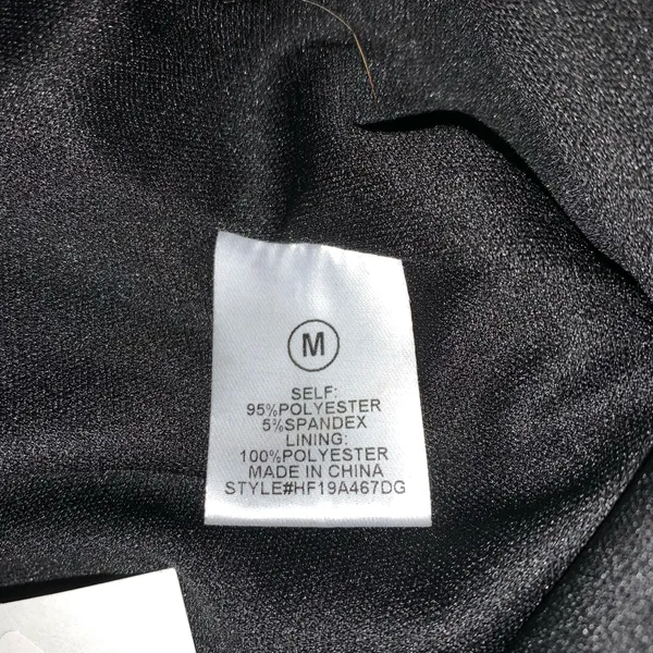 HYFVE black faux suede mini skirt size M with pockets New with tags - Image 4