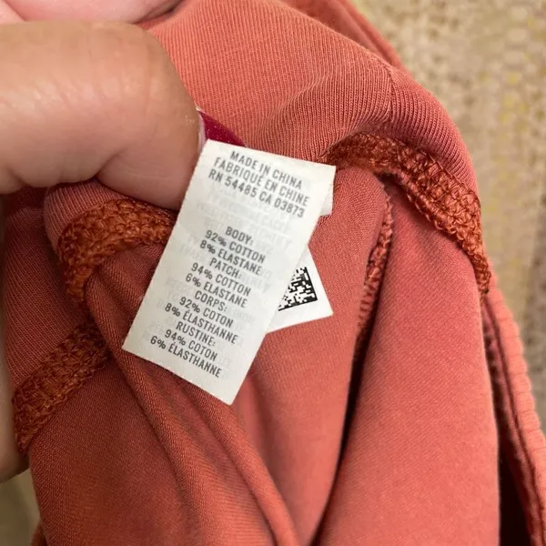 Aerie Burnt Orange Play Chill Move Jogger Leggings, Large - Image 6