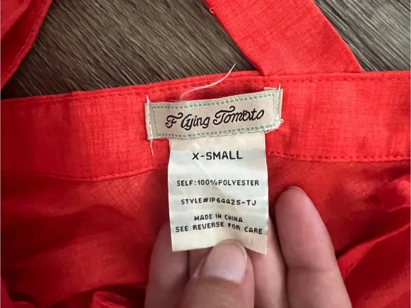 Flying Tomato Wide Leg Textured Jumpsuit Size xs - Image 6