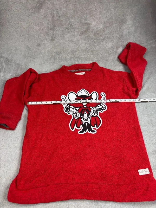 Pressbox by Royce Apparel NCAA Texas Tech Raider Football Sweatshirt Womens M - Image 5