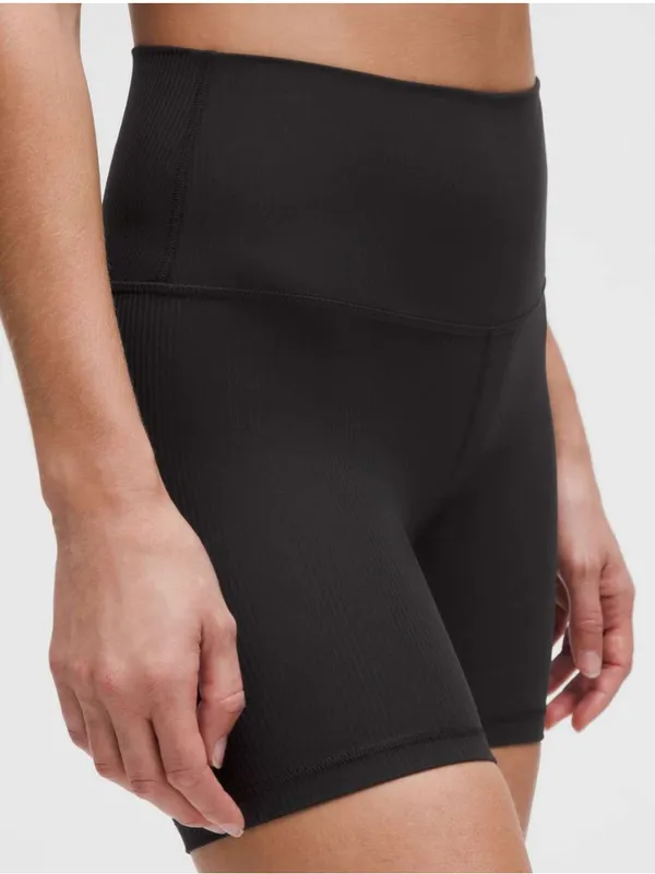 NWT Lululemon Align High-Rise Ribbed Short 6" Size 4 - Image 3