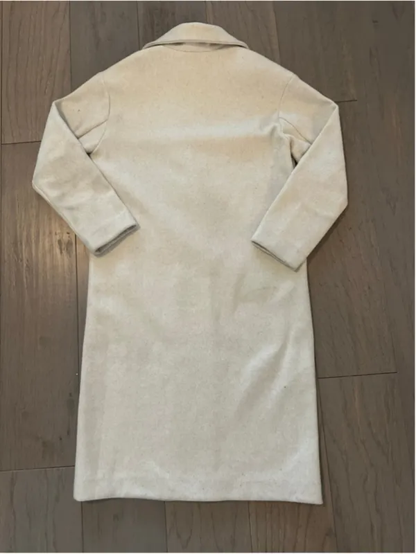 Old Navy Beige Trench Coat Women's XS - Image 6