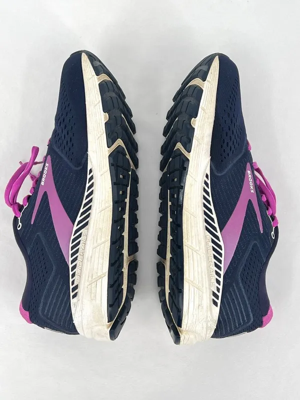 Brooks Ariel 20 Navy Blue Magenta Motion Control Running Shoes Women’s Size 11 - Image 4