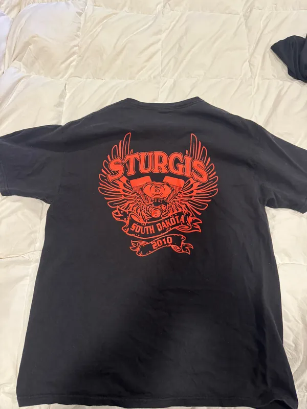 Vintage Graphic t shirt Black Size M - Image 2