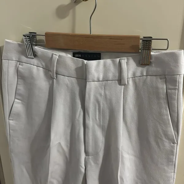 ASOS White Business Casual Pants - Image 3