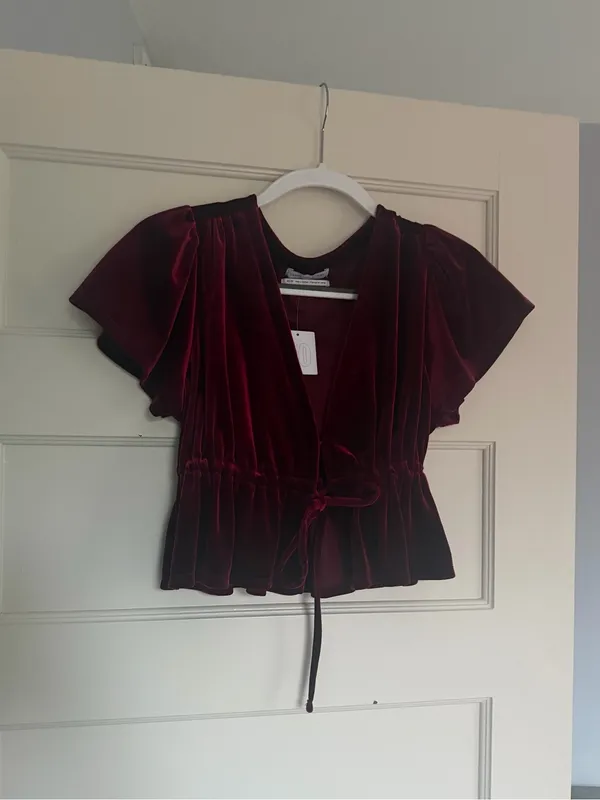 New Urban Outfitters Velvet Top - Image 2