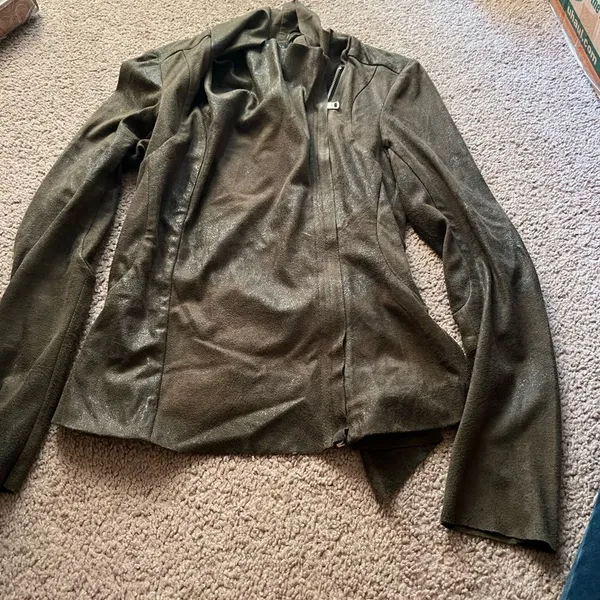 Zara xs asymmetrical‎ zip jacket - Image 3