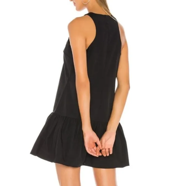 Amanda Uprichard Black Alejandro Mini Dress Size Small - Image 2