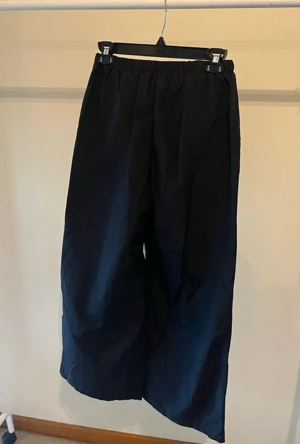 Black Parachute Pants - Image 2