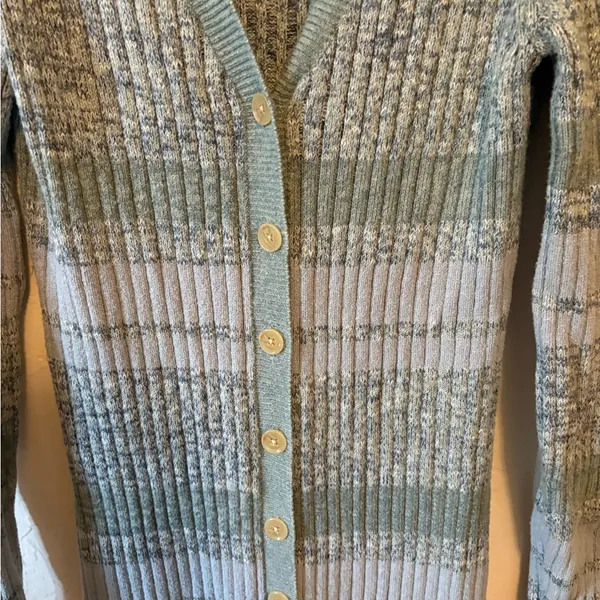 Free People Cozy Up Cardigan Maxi Dress. Size large. Preloved - Image 3