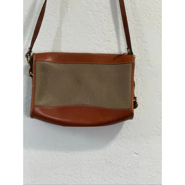 Vintage Dooney & Bourke Women All Weather Pebbled Leather Shoulder Bag Purse - Image 5