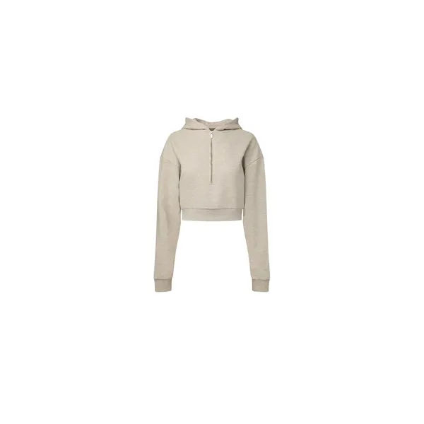 We Wore What‎ Cropped Half Zip Hoodie Size XS - Image 2