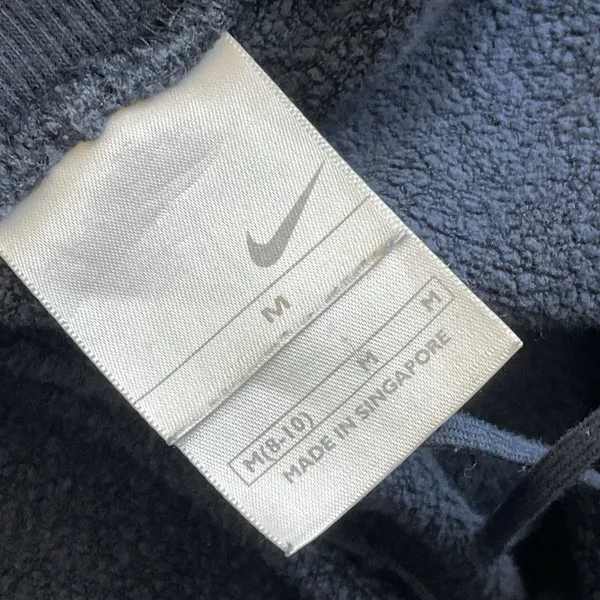 Vintage Nike Sweatpants low rise bootcut 31.5" womens Blue medium loungewear y2k - Image 2