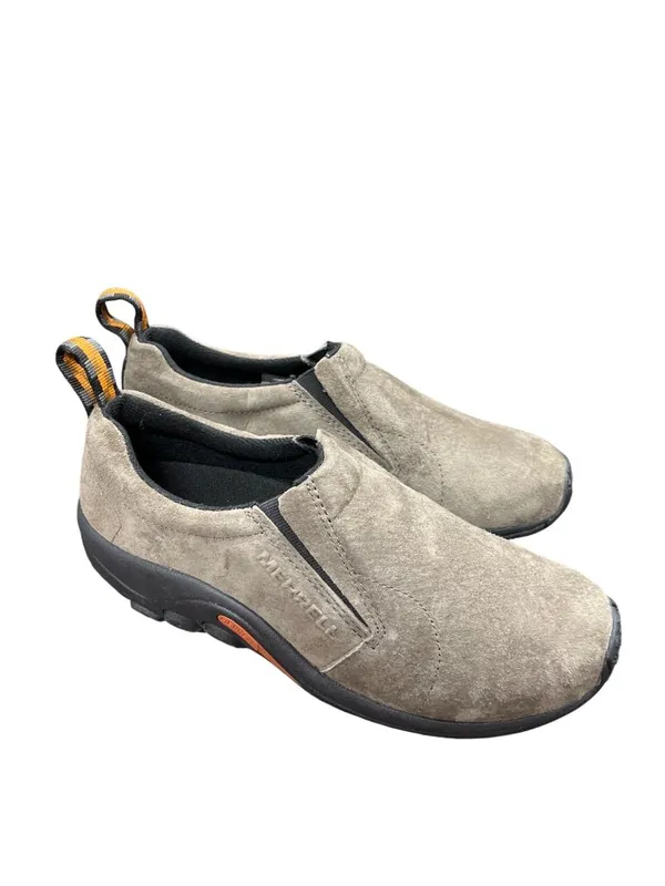 Merrell Duel Density wms gray black leather suede moc shoes sz 10 SKU 10-707 - Image 13