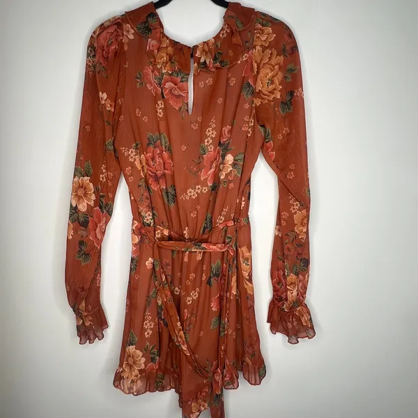 Show Me Your Mumu Ruffle Romper Size Medium - Image 6