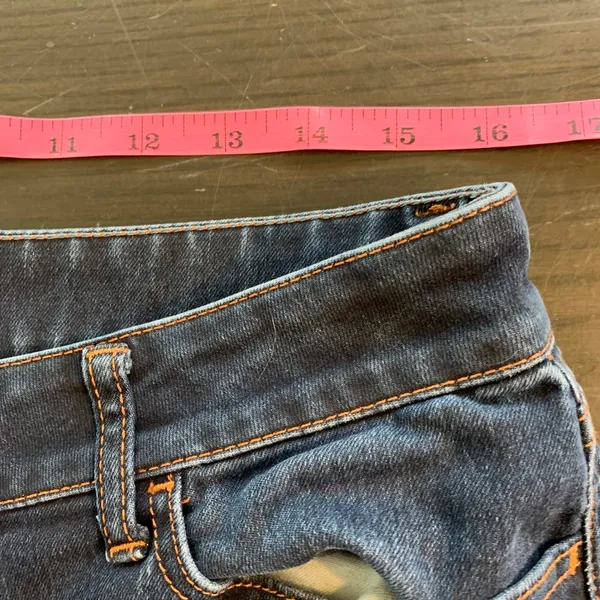 Banana Republic Women's Dark Wash Denim Jeans Size 30‎ Bootcut Classic READ FLAW - Image 9