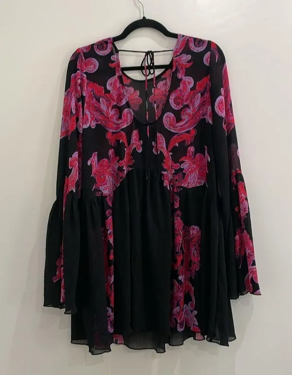 Free People Symphony Slip Dress Size Medium - Image 15