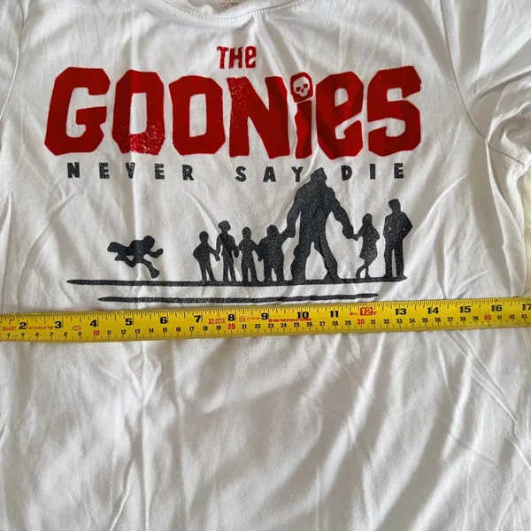 The Goonies White Graphic Tee - Short Sleeve - Image 7